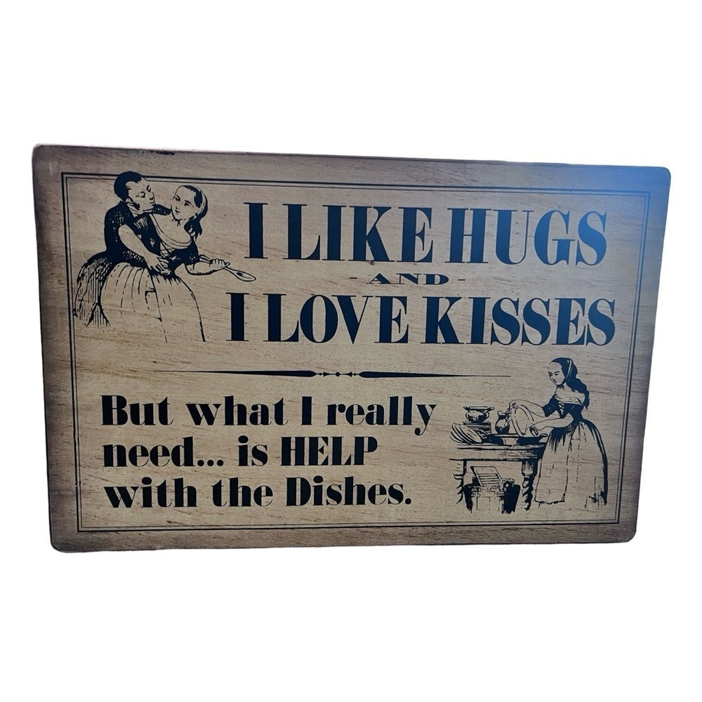 Wooden Kitchen Sign
